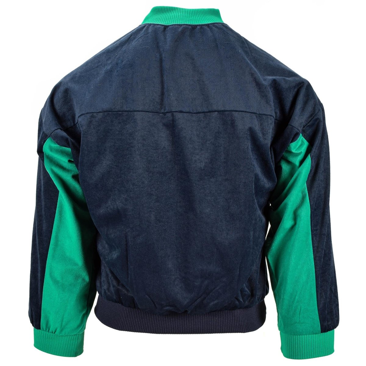 Echte Franse leger trui marine groene trainingsuit turtleneck sport jumper nieuw