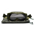 Echte Franse leger tanker bril Oogbescherming Glas Glas Militaire Zon Zand Wind