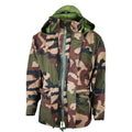 Echt Frans leger waterdichte trilaminaatjack camo goretex rain parka met capuchon