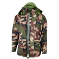 Echt Frans leger waterdichte trilaminaatjack cce camo camo hooded regenparka nieuw
