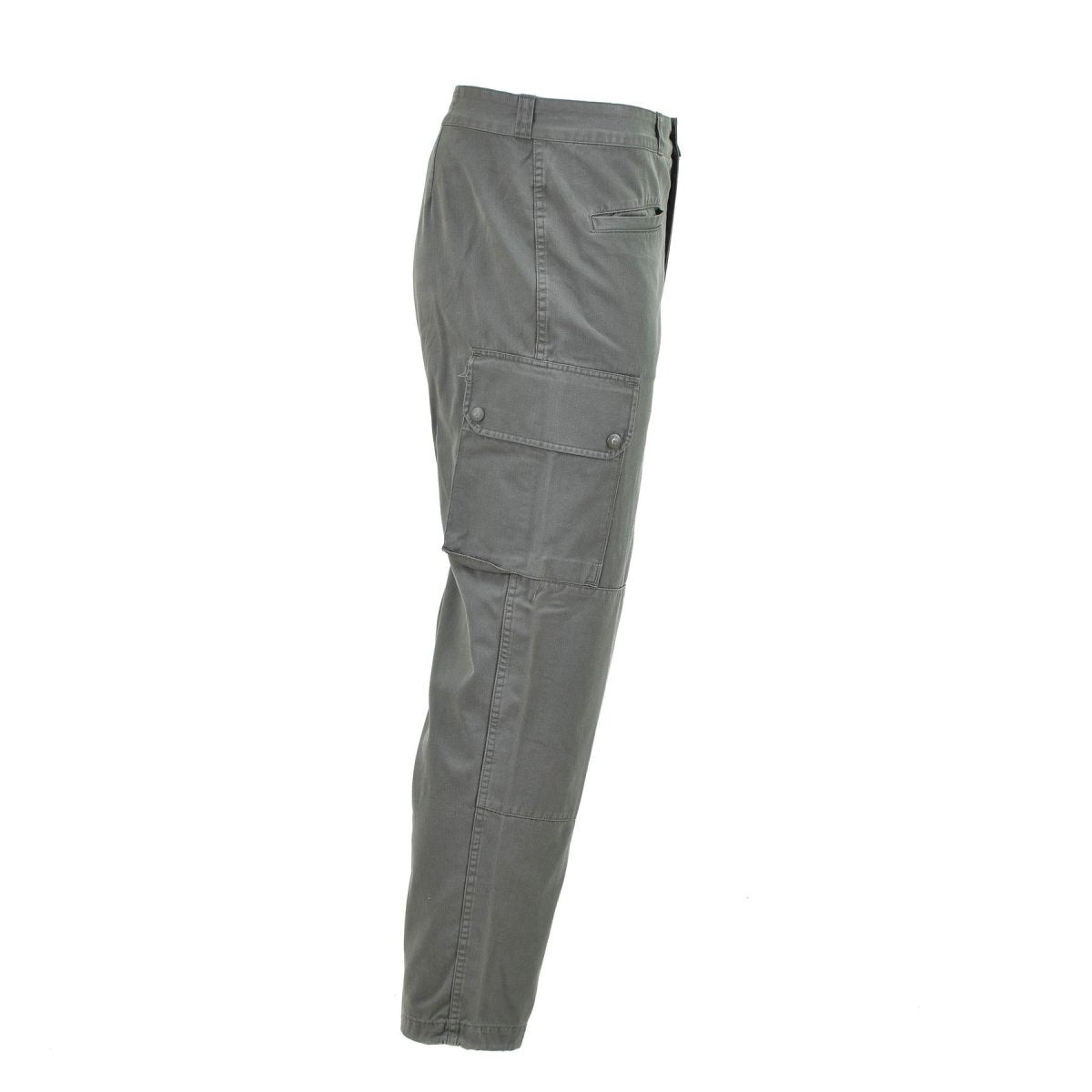 Echte Franse militaire luchtkrachten broek grijs versterkte werk vrachtbroek