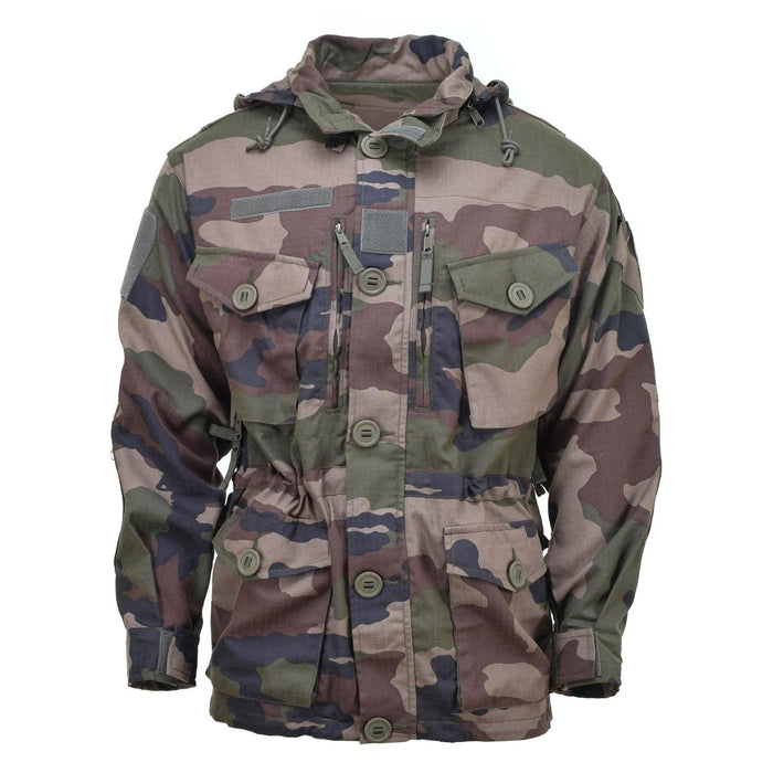Echt Frans militair Felin F3 kieljack CCE ripstop met capuchon overtollig NIEUW - GoMilitar