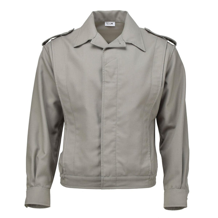 Echte Franse militaire jas blouse ike shirt grijze vintage overtollige blouson NIEUW - GoMilitar