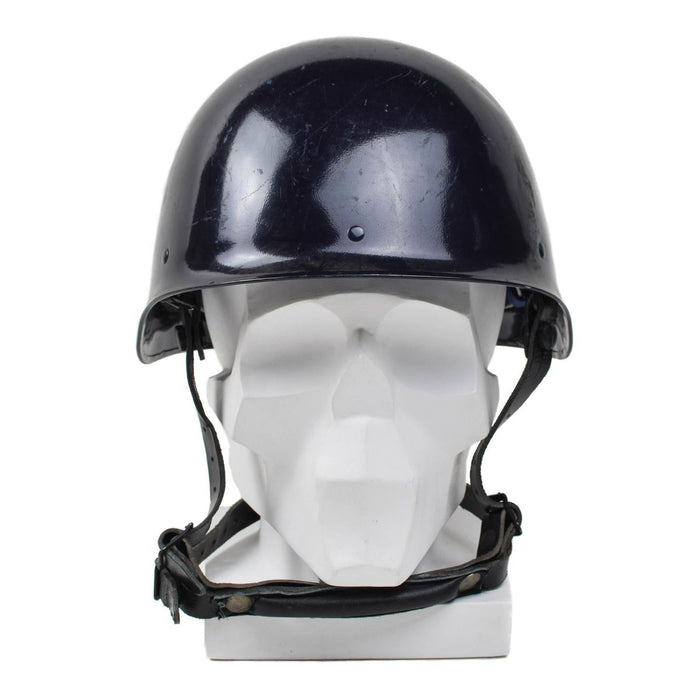 Echte Franse militaire MP Blue F1 tactische helm gevechtsvelduitrusting vintage NIEUW - GoMilitar