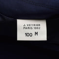 Echte Franse militaire regenjas leger luchtmacht trench jas blauw waterdicht