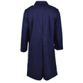 Echte Franse militaire regenjas leger luchtmacht trench jas blauw waterdicht