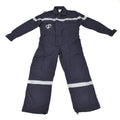 Echte Franse marine Coverall ThermoStable Marine Jumpsuit Solid Dark Blue Nieuw
