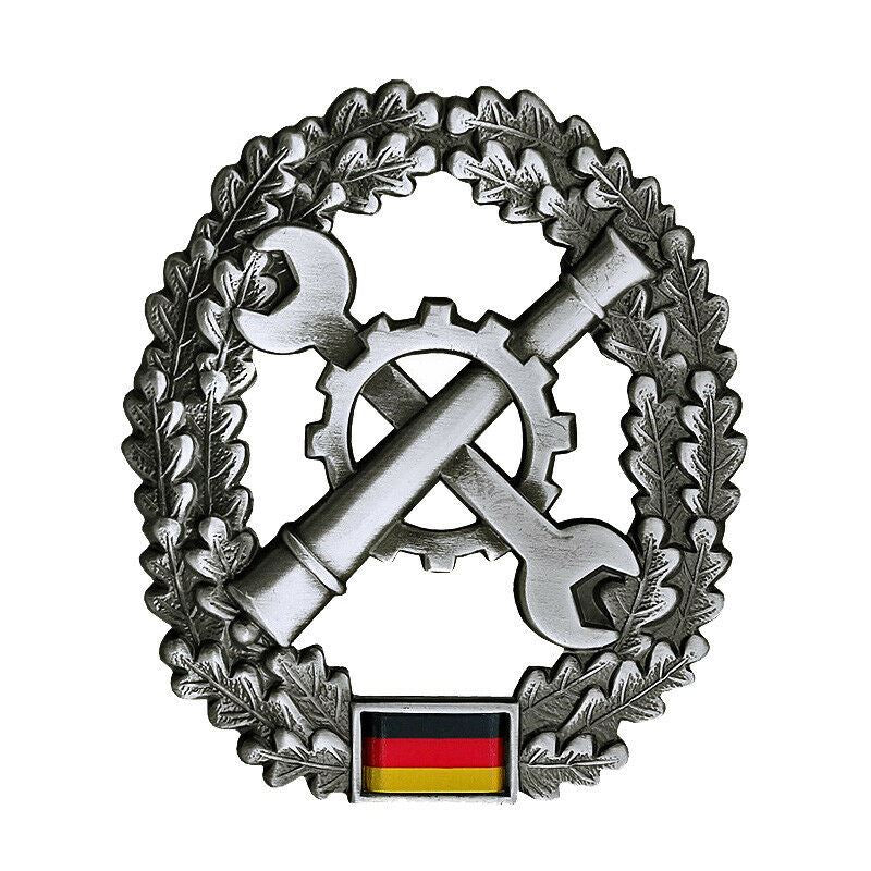 Echt Duitse leger Beret Cap Insignia Badge Cockade Logistic Maintenance Troops