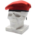 Echt Duits leger Koral Red Beret Militaire hoed Command Cap Wol Quality