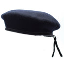 Genuine German army Marines dark blue beret hat Military command navy cap wool - GoMilitar