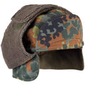 Echt Duits leger militaire winterstapel Cap Flecktarn hoed warm koud weer