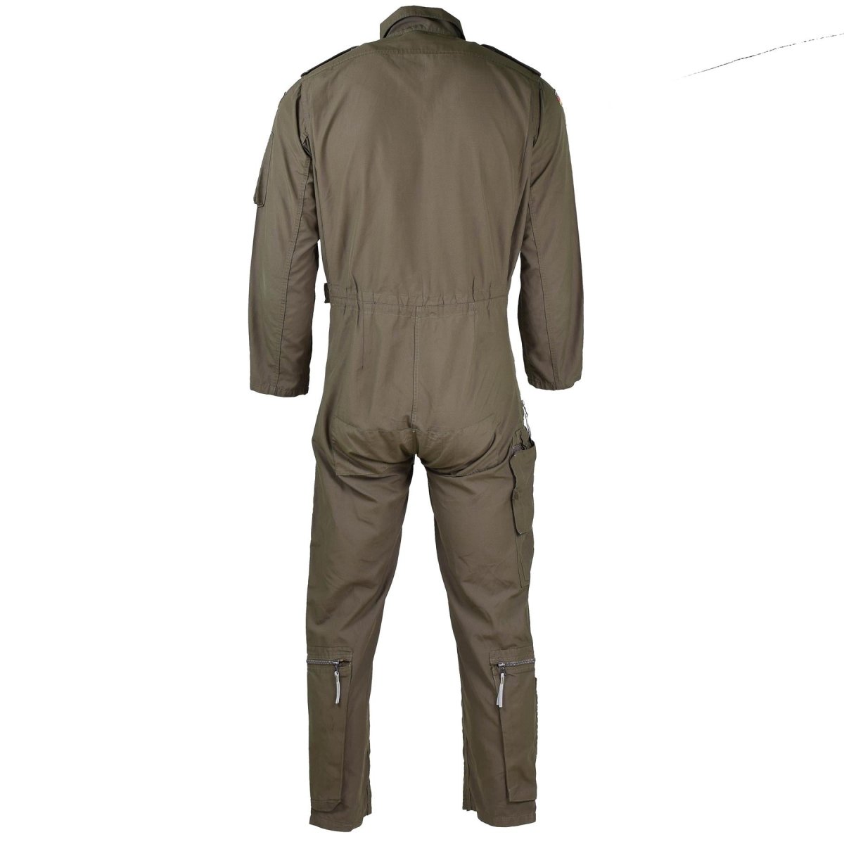 Echt Duitse leger Olive OD Algemene pakgevecht Tanker Coverall Jumpsuit Aramid