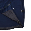 Genuine German Army police blue fleece jacket warm sweater cold weather NEW - GoMilitar