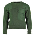 Echte Duitse legertroepen trui groene pullover militaire kwestie bdu jumper nieuw