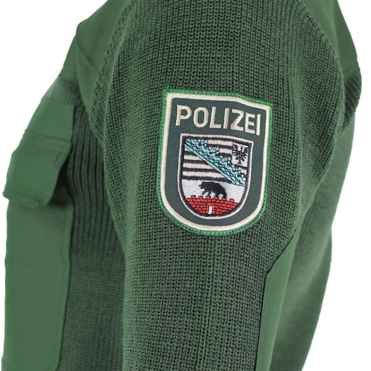 Echte Duitse legertroepen trui groene pullover militaire kwestie bdu jumper nieuw