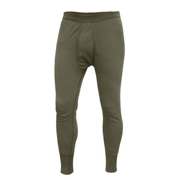 Echt Duitse militaire thermische onderbroek Winter katoenen broek Olijfsurplus Nieuw