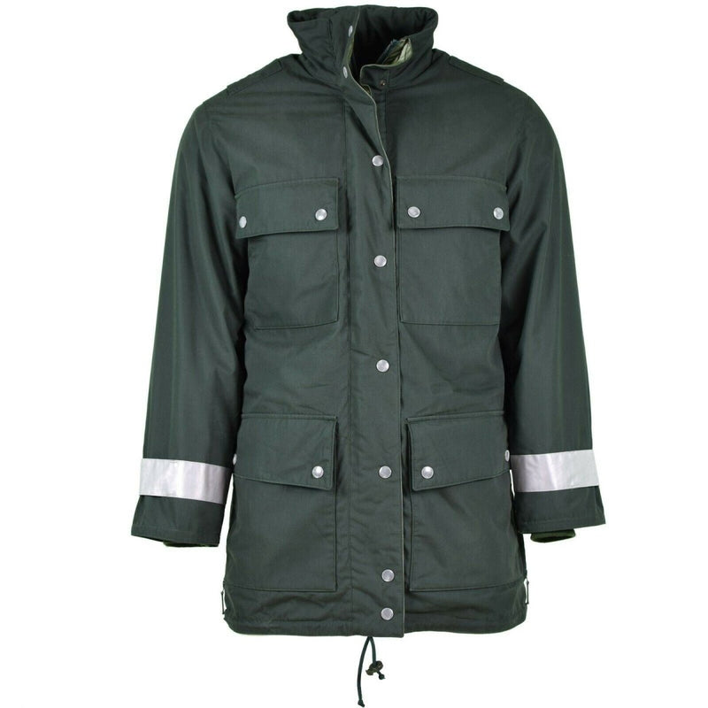 Echt Duitse politiejas Goretex Groene waterdichte BGS Parka Border Guard