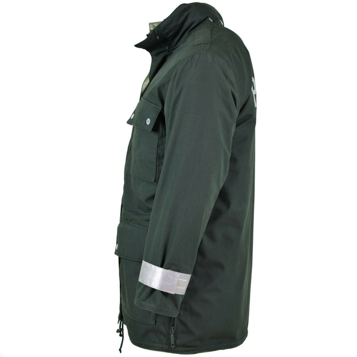 Echt Duitse politiejas Goretex Groene waterdichte BGS Parka Border Guard