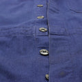 Echt Duitsland militaire coverall werk uniform leger blauwe jumpsuit marine werkkleding