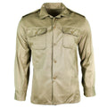 Echte Grieks legerhirt Vermoeidheid Dead Stock Chino Khaki Militaire jas Nieuw
