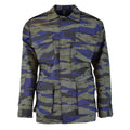 Echte Griekse militaire luchtmachtjack Lizard camouflage shirt vermoeidheid bdu nieuw