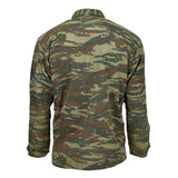 Echte Griekse militaire jas duurzaam veld tactische gevechten donkere hagedis camo