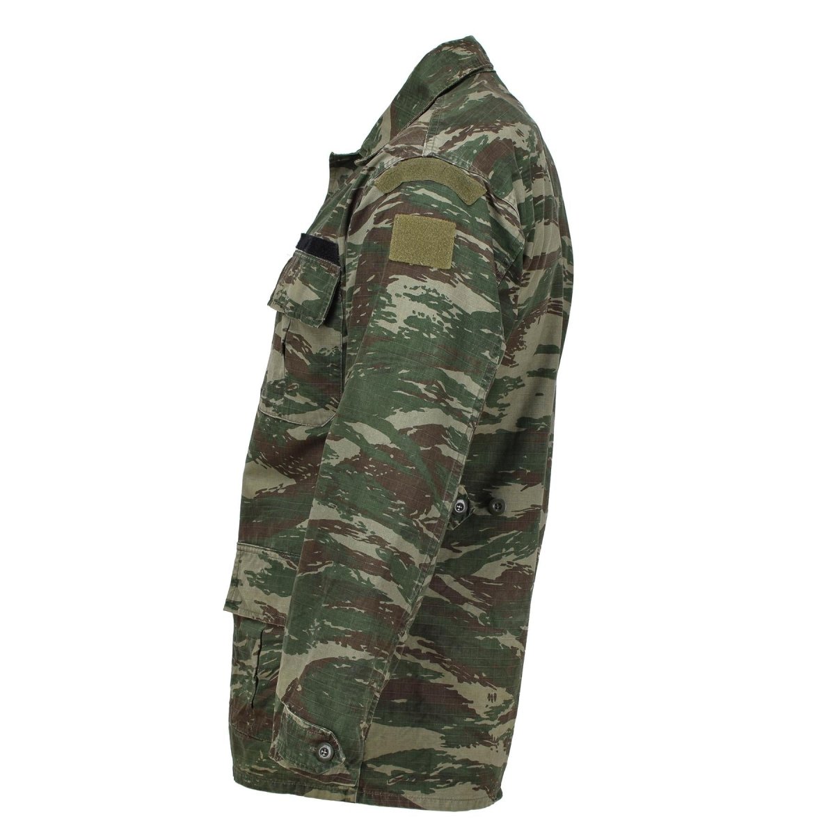 Echte Griekse militaire jas hagedis camo duurzame ripstop field tactical combat