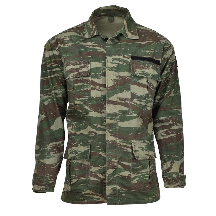 Echte Griekse militaire jas hagedis camo duurzame ripstop tactische veldgevechten - GoMilitar
