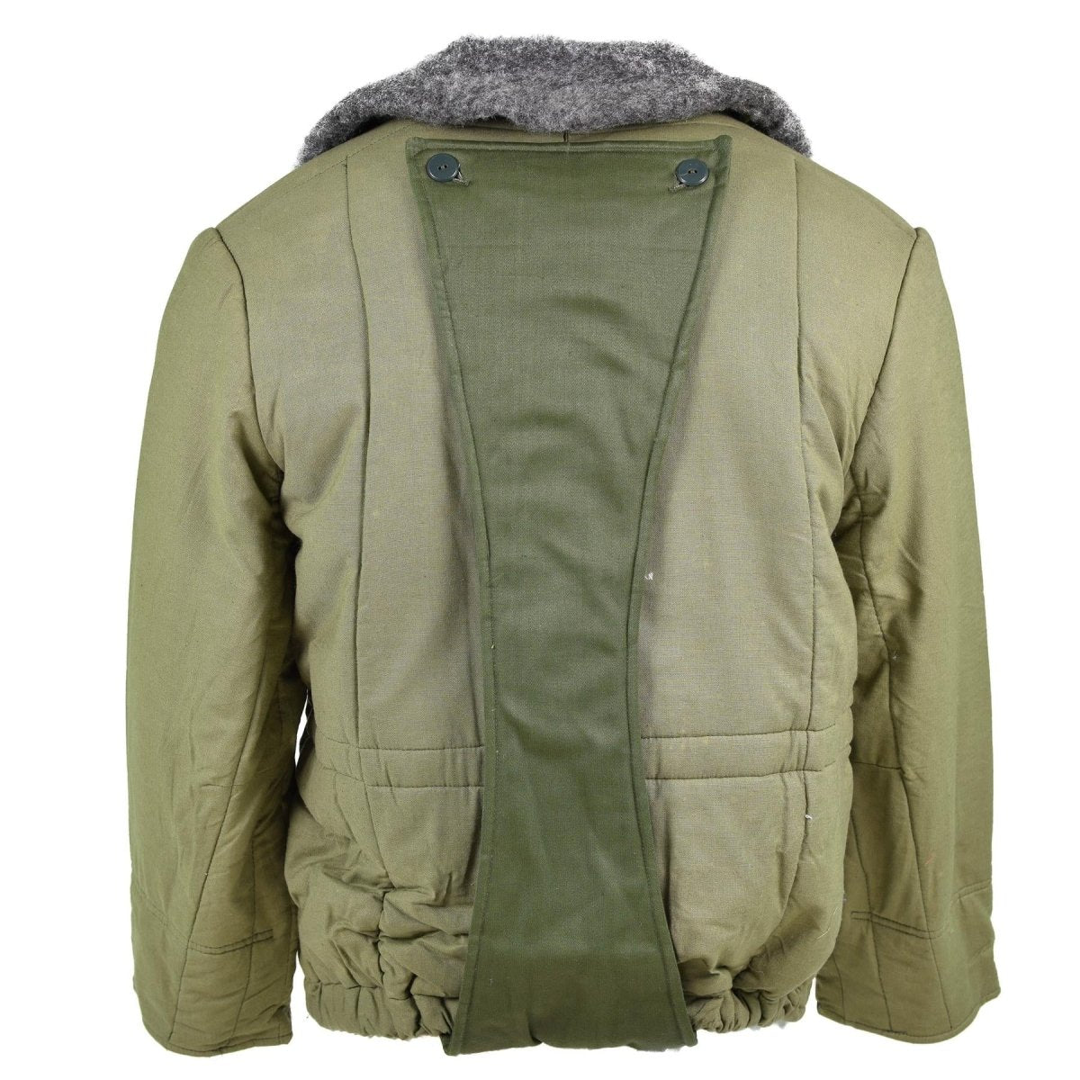 Echt Hongaars leger gewatteerd jasje m65 bont kraag warme winter warme parka nieuw