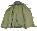 Echt Hongaars leger gewatteerd jasje m65 bont kraag warme winter warme parka nieuw