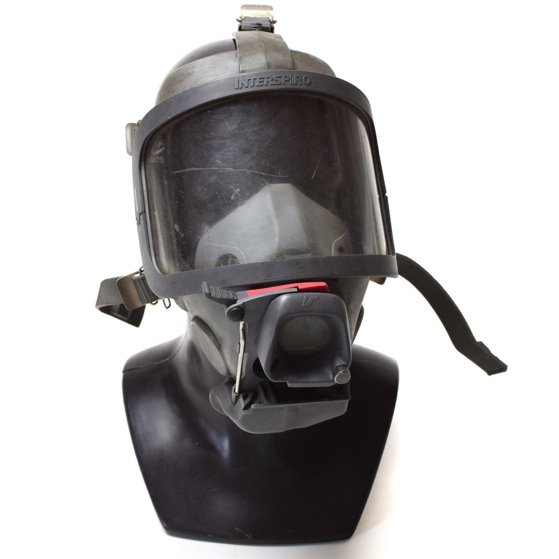 Echt interspiro merk gezichtsmasker brandweerman SCBA ademhalingsapparaatgasmasker