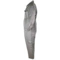 Echt Italiaans Leger Coverall Pak Military Gray Algemene jumpsuit Zip-front nieuw
