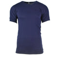 Echt Italiaans leger marine t-shirt blauw katoenen shirt korte mouwen militair nieuw