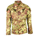 Echt Italiaans leger RIP Stop Vegetato Camo Acu Jacket Combat Field Shirt Nieuw