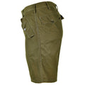Echte Italiaanse legershort Kaki Chino Militaire veldbermuda vintage BDU