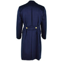 Echte Italiaanse leger wollen overjas blauwe militaire officier Air Force Long Coat