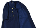 Echte Italiaanse leger wollen overjas blauwe militaire officier Air Force Long Coat