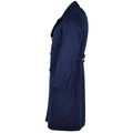 Echte Italiaanse leger wollen overjas blauwe militaire officier Air Force Long Coat