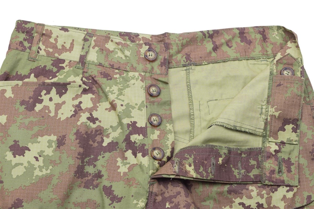 Echte Italiaanse militaire gevechtsbroek Field Troops Ripstop BDU Vegetato -broek