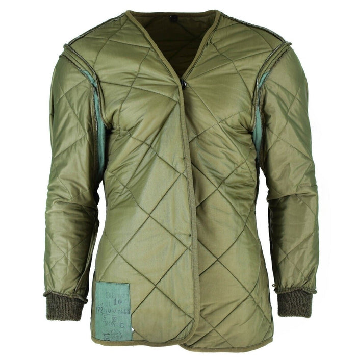 Genuine Polish army parka liner military issue winter warm quilted jacket lining - GoMilitar