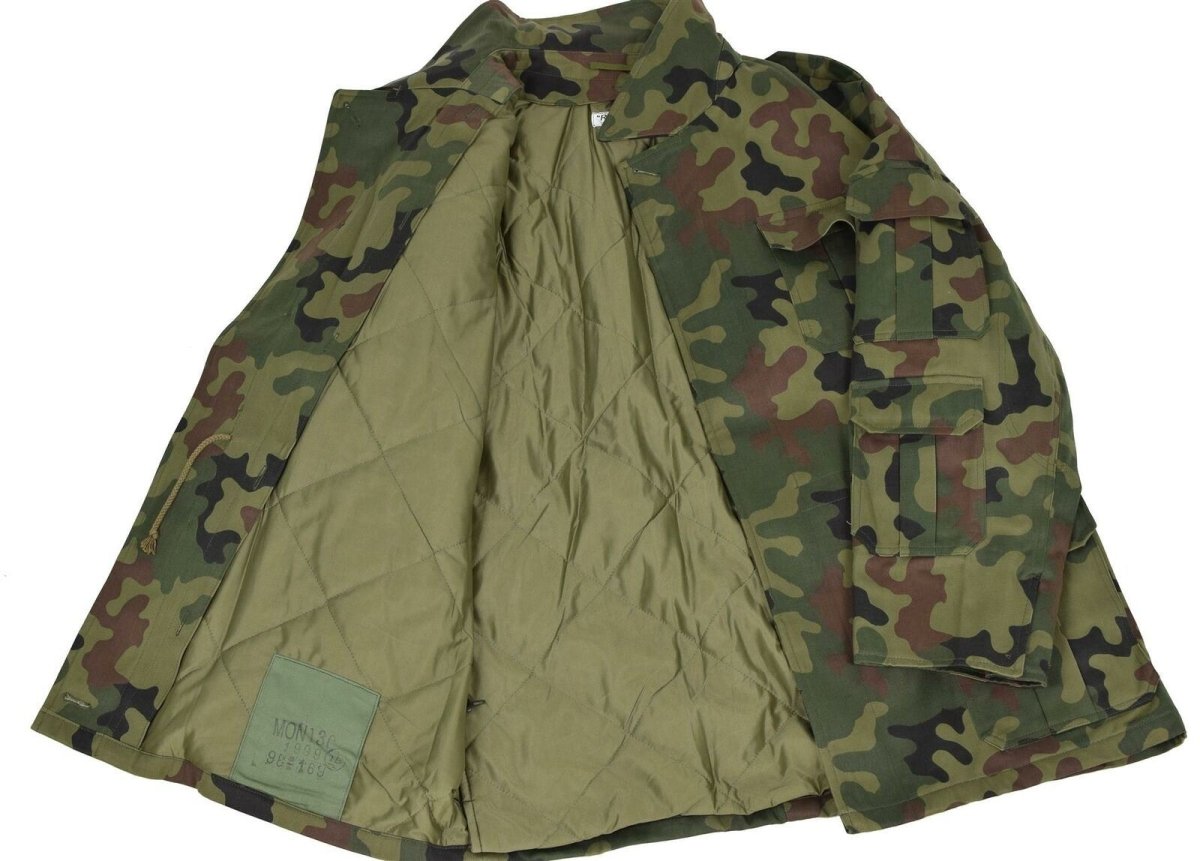 Echt Poolse leger Parka Panther Camo Camo Militaire jas gevecht BDU Surplus Nieuw