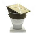 Echt Poolse militaire vizier Hoed Polen Army Officer Peak Eagle Cockade nieuw