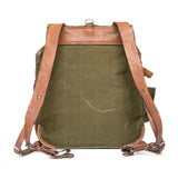 Echte Roemeens leger rugzak tas militaire surplus od schouderband canvas