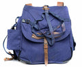 Echt Roemeens leger rugzak militair overschot Blue canvas haversack tas nieuw