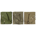 Echte Roemeense legeropvang waterdichte tarpauline tent olijfponcho 180x180cm
