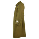 original Romania army wool overcoat khaki color coat