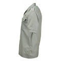 Echte Spaanse marine armada shirts mariniers olijf kort mouw formeel shirt nieuw