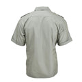 Echte Spaanse marine armada shirts mariniers olijf kort mouw formeel shirt nieuw