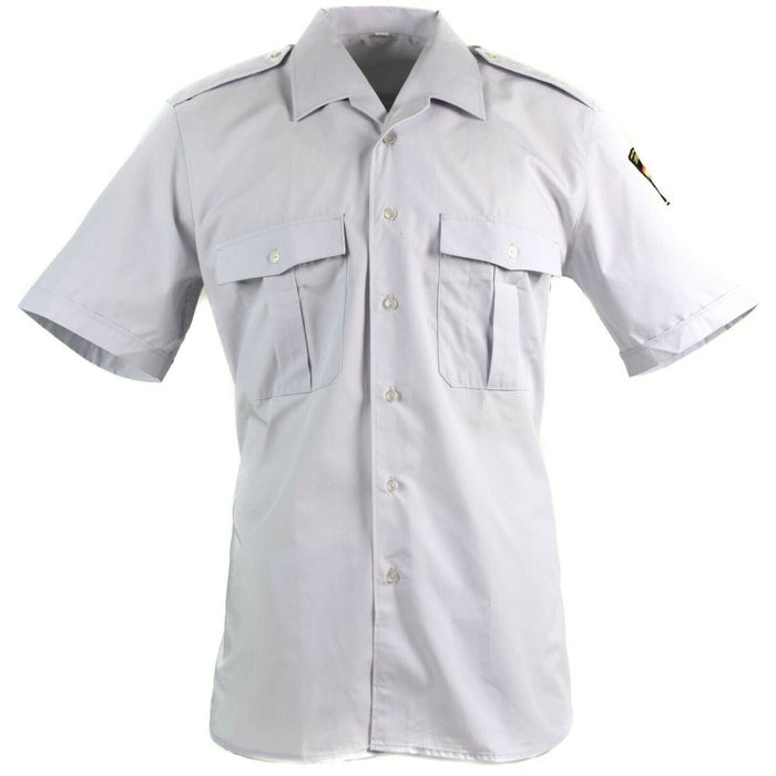 Echt Spaans politieshirt grijze militaire overhemden met korte mouwen NIEUW - GoMilitar