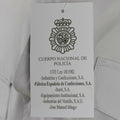 Echt Spaans politiehirt grijze militaire korte mouwen shirts nieuw